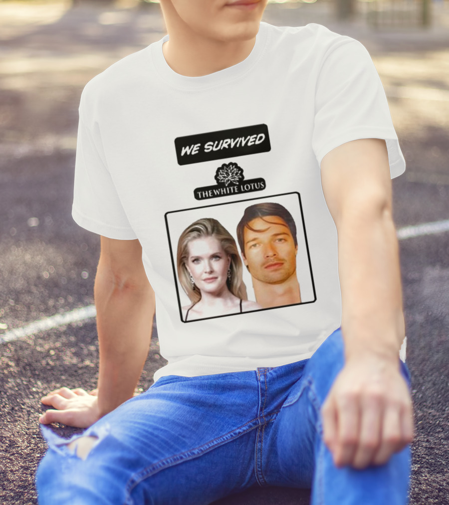 We Survived The White Lotus Patrick Schwarzenegger T-Shirt