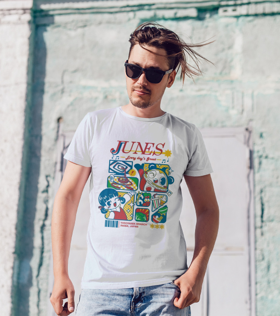 Junes Every Day's Great Persona 4 Characters And Scenes T-Shirt