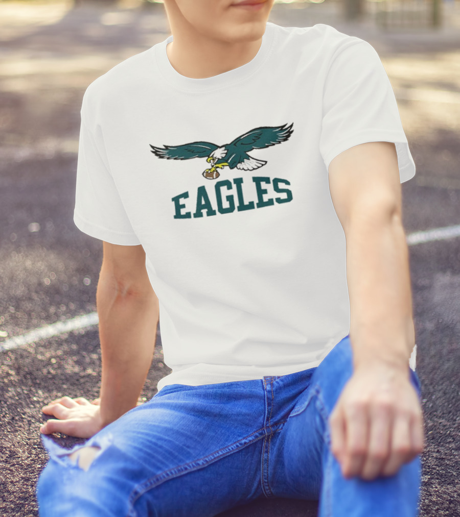Philadelphia Eagles Vintage Football Eagle Icon T-Shirt