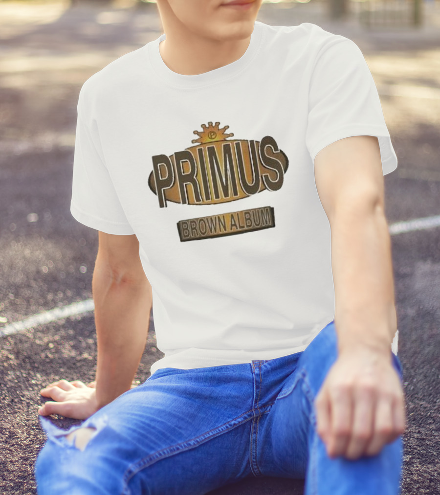 Primus Brown Album Retro Logo T-Shirt