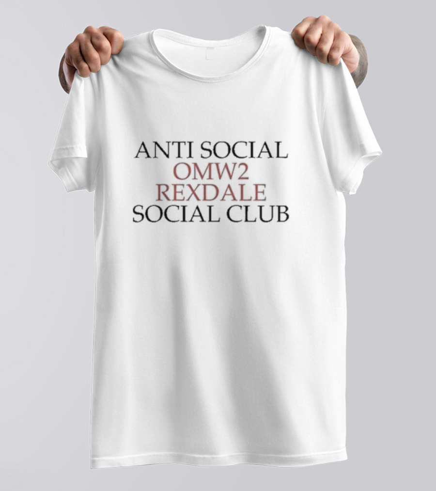 Anti Social OMW2 Rexdale Social Club T-Shirt
