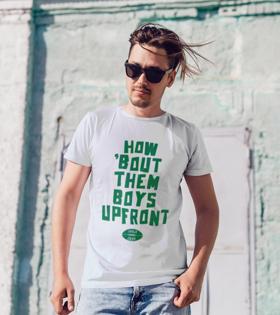 Saquon Barkley 2KSA How 'Bout Them Boys Upfront Football T-Shirt