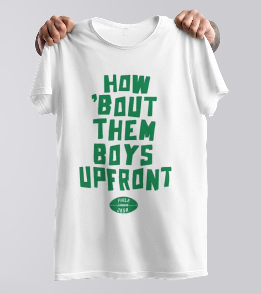 Saquon Barkley 2KSA How 'Bout Them Boys Upfront Football T-Shirt