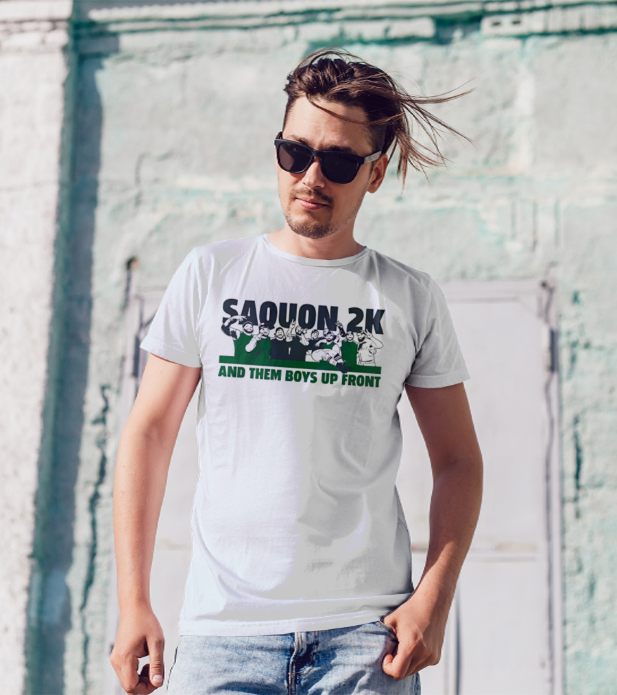 SAQUON 2K And Them Boys Up Front Vintage T-Shirt