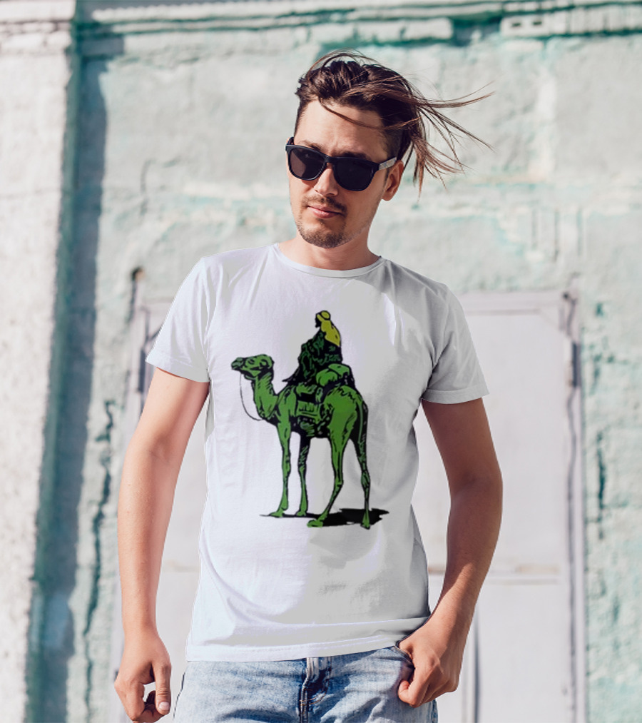 Skyler Silk Road Free Ross Camel Graphic T-Shirt