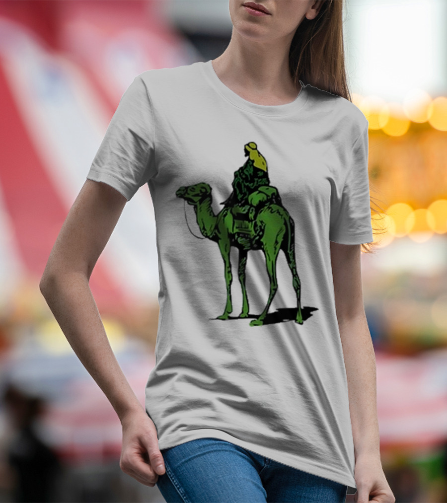 Skyler Silk Road Free Ross Camel Graphic T-Shirt