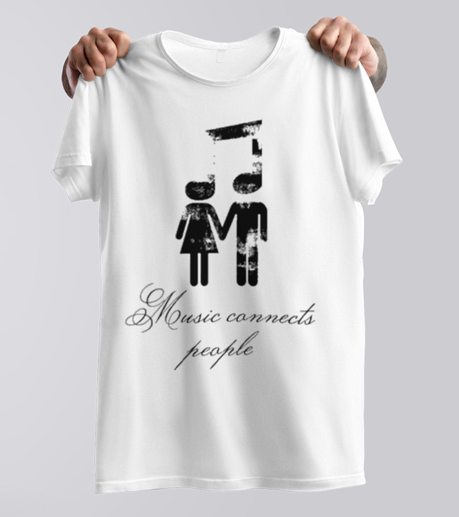 Slechthart Music Connects People Heartbeat Symphony T-Shirt