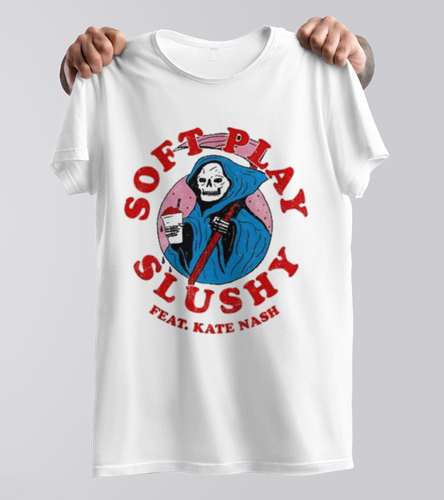 Soft Play Slushy Reaper Feat Kate Nash T-Shirt