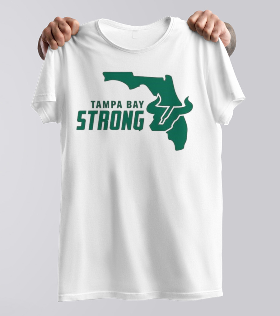 Tampa Bay Strong South Florida Bulls Hurricane Relief T-Shirt