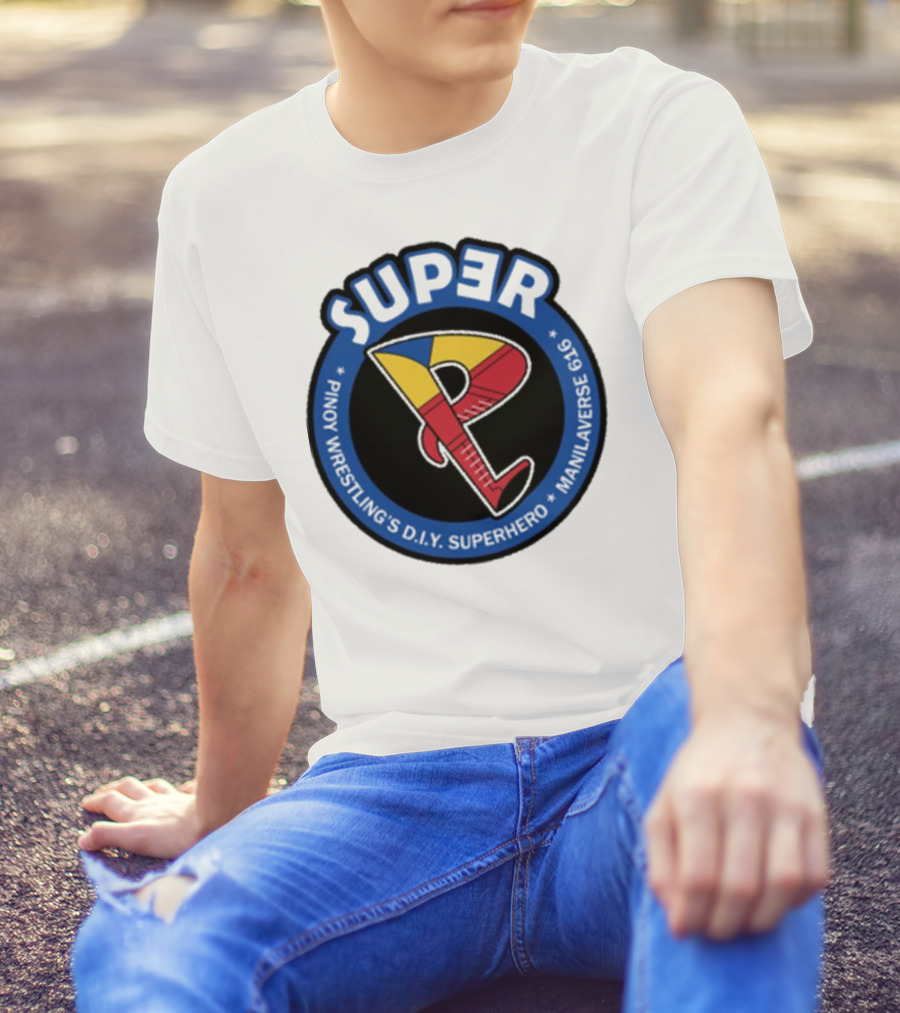 Super Pinoy Wrestling D.i.y Superhero Manila Verse 616 T-Shirt