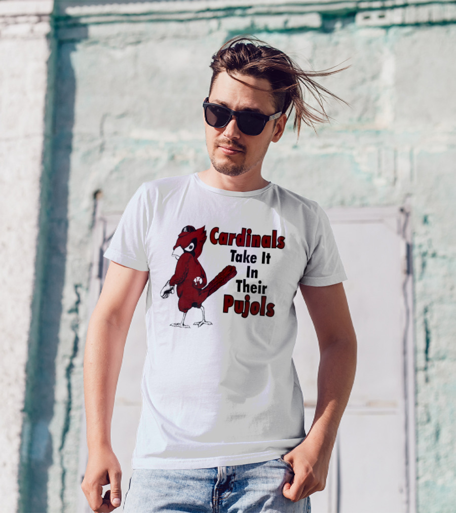 St Louis Cardinals Pujols Baseball Humor T-Shirt