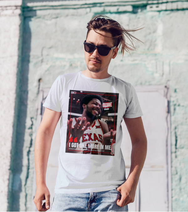 Texas Tech Red Raiders Kerwin Walton I Got One More In Me Basketball 3-Pointer T-Shirt