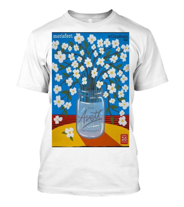 Merlefest Wilkesboro NC The Avett Brothers April 26 2025 T-Shirt