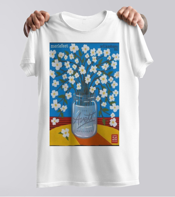 Merlefest Wilkesboro NC The Avett Brothers April 26 2025 T-Shirt