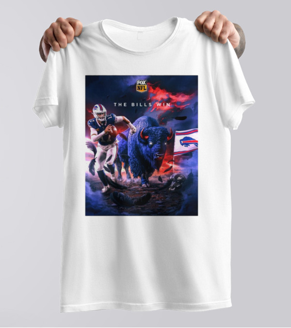 FOX NFL The Bills Win Buffalo Moving On To AFC Championship T-Shirt