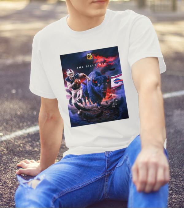 FOX NFL The Bills Win Buffalo Moving On To AFC Championship T-Shirt