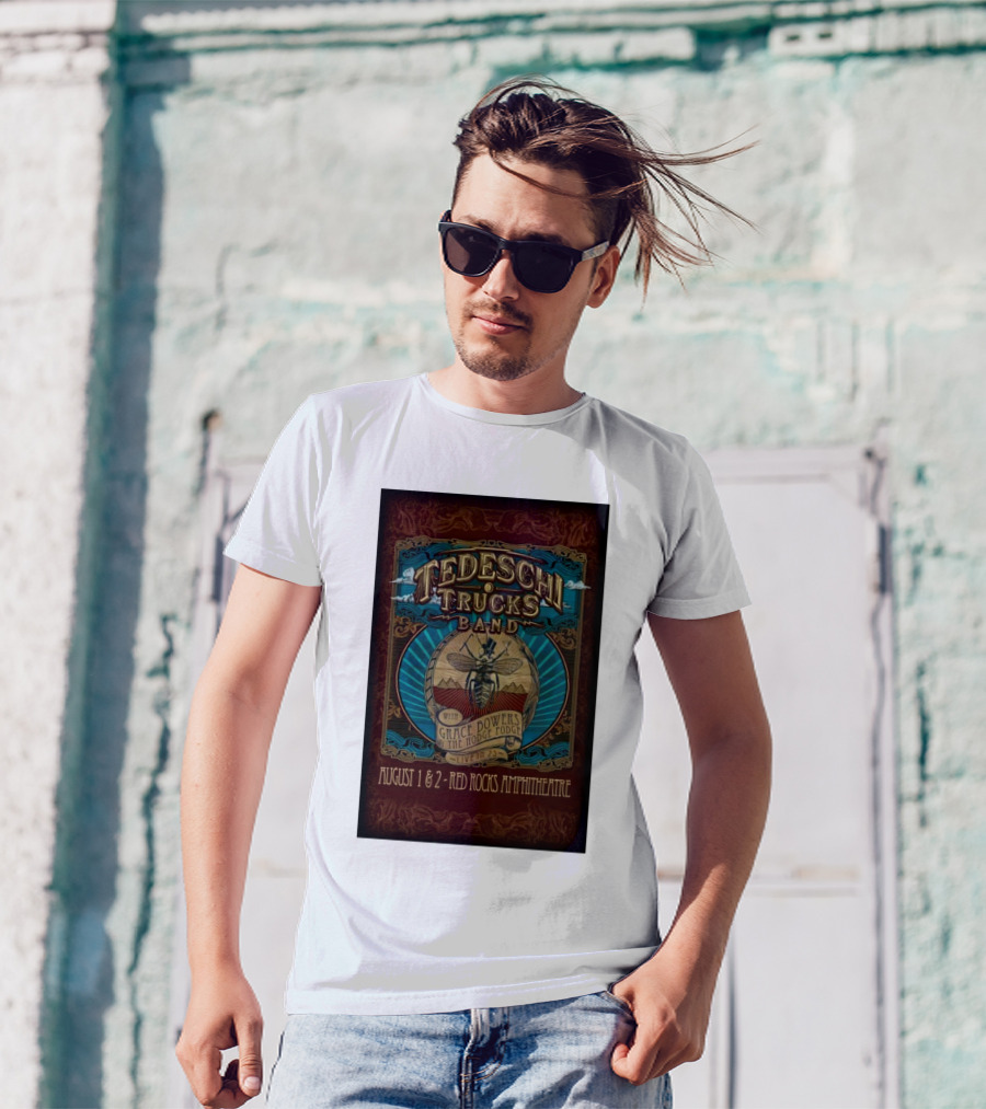 Tedeschi Trucks Band August 1-2 2025 Red Rocks Amphitheatre Live With Grace Bowers The Hodge Podge T-Shirt