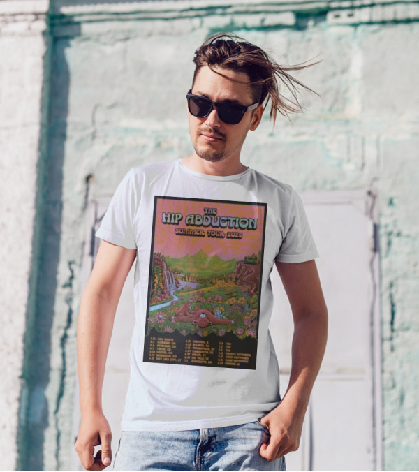 The Hip Abduction Summer Tour 2025 Scenic Mountain Meadow Tour Dates T-Shirt