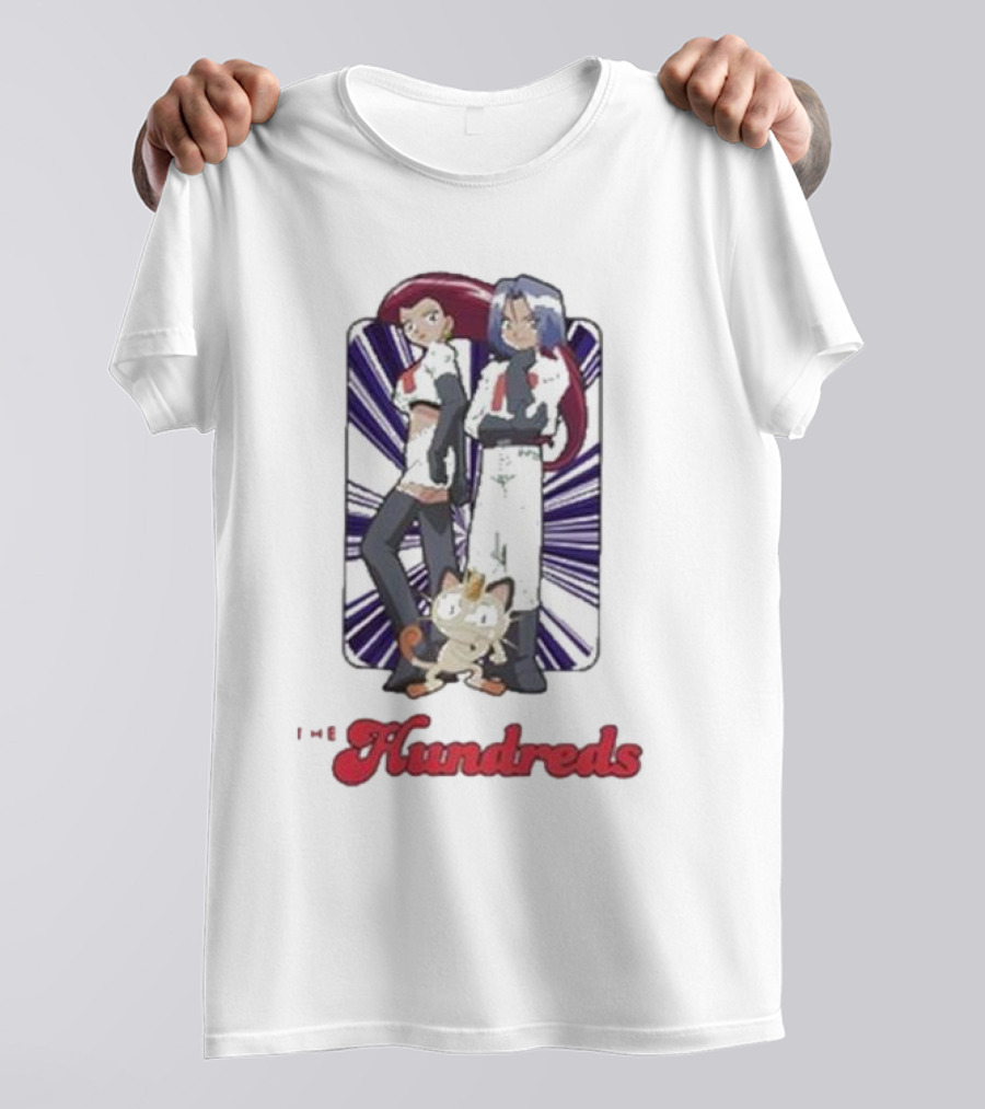 The Hundreds Team Rocket Jessie James Meowth Collaboration T-Shirt