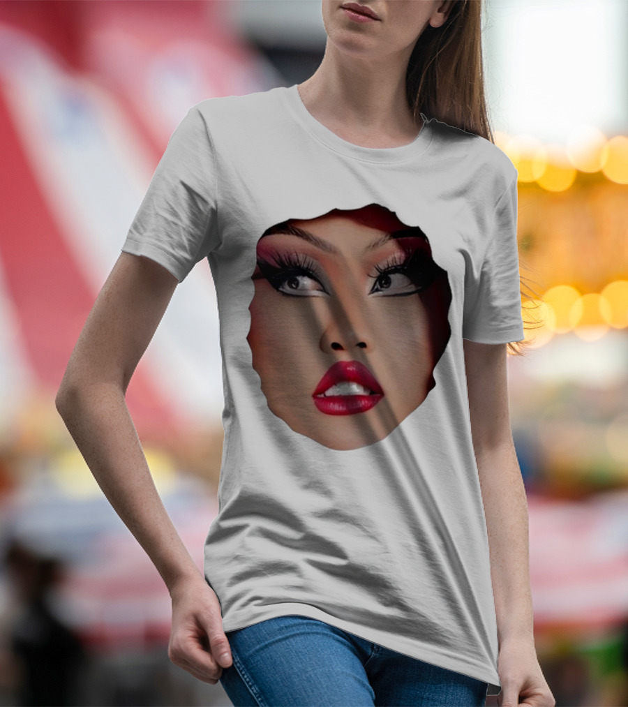 The Joella Dynasty Joella’s Hole Face Art Portrait T-Shirt