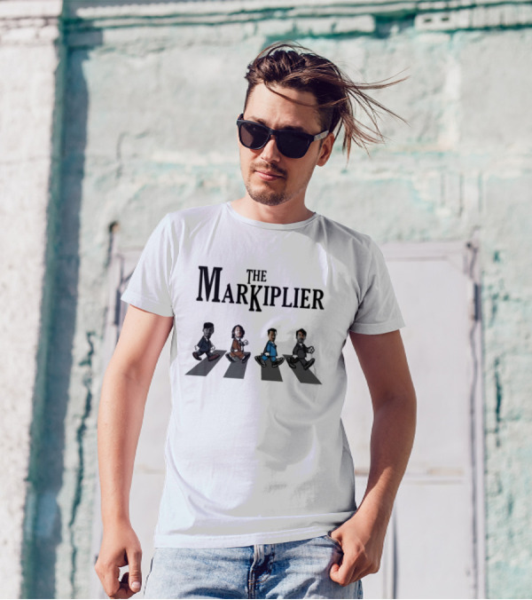 Markiplier Egos Walk Abbey Road In Iconic Tribute Style T-Shirt