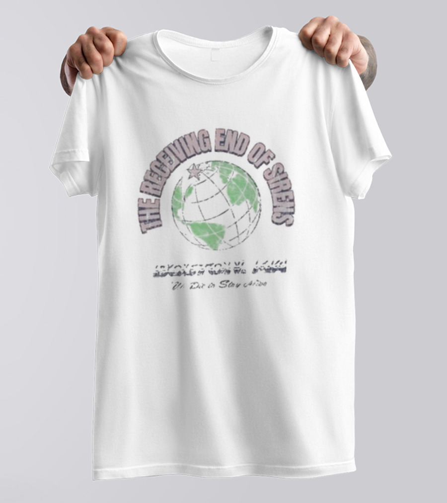 THE RECEIVING END OF SIRENS AURA CAMPGROUND LOVES TO HATE STRANGERS T-Shirt