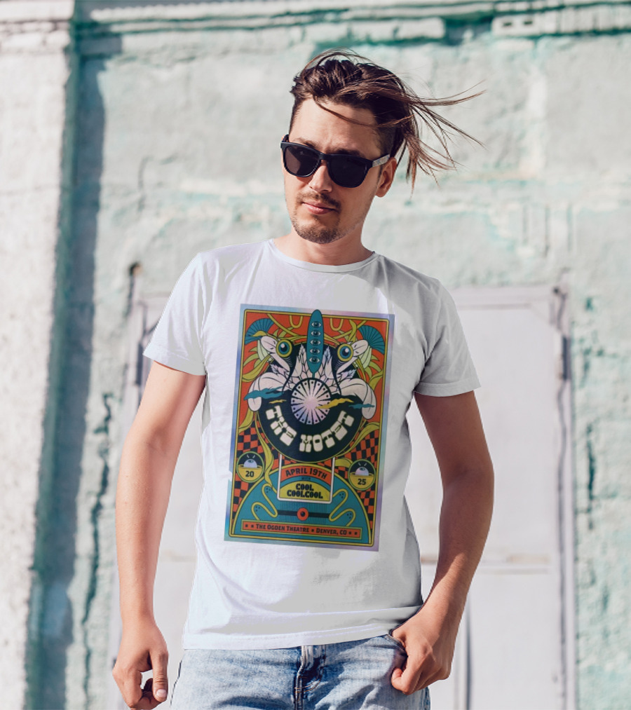 April 19th The Motet With Cool Cool Cool The Ogden Theatre Denver CO Tour 2025 T-Shirt