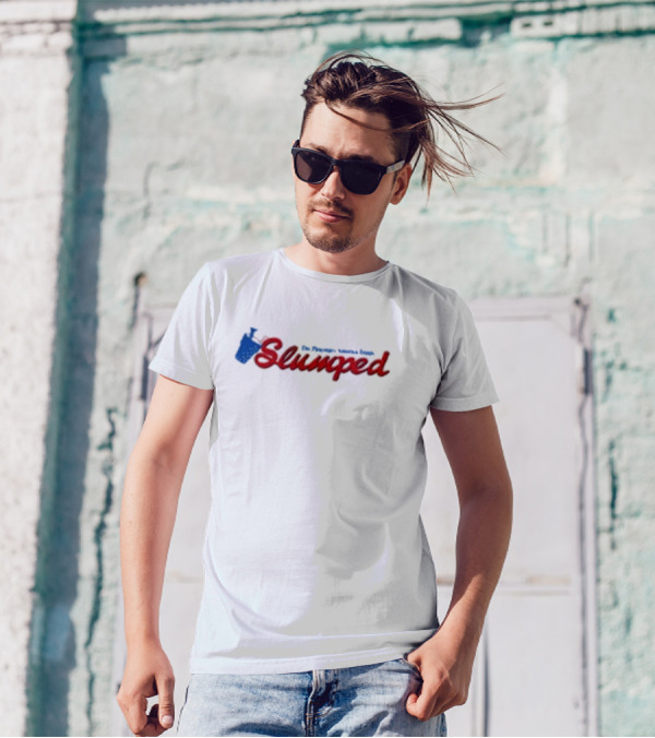 The Pharmacy America Trusts Slumped Drink Cup Icon T-Shirt