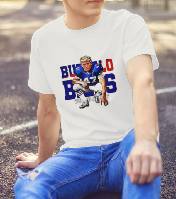 Trump 47 Buffalo Bills Super Bowl LIX 2025 Iconic Football Jersey T-Shirt