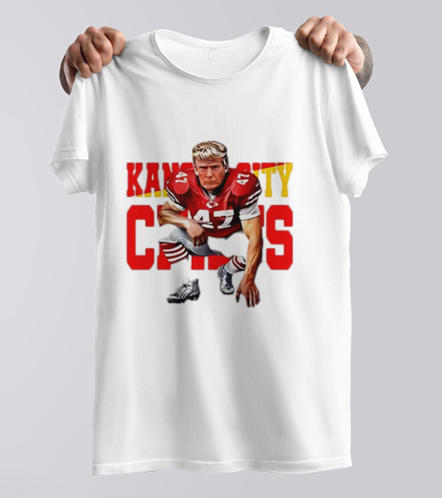 Trump 47 Kansas City Chiefs Super Bowl Lix 2025 T-Shirt
