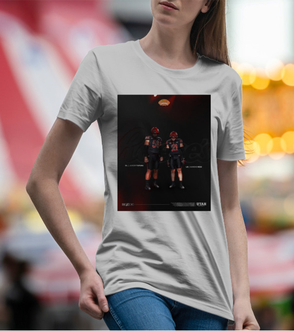 Reese's Senior Bowl Junior Tafuna Karene Reid Utah 2025 Utes Football T-Shirt