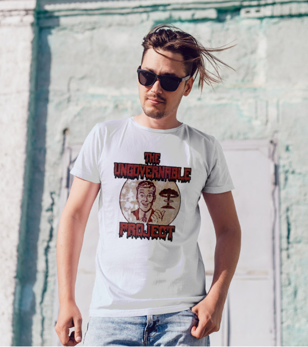 The Ungovernable Project Vintage Cartoon Nuclear Explosion T-Shirt