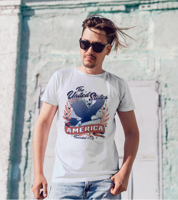 The United States America Eagle Founded 1776 T-Shirt