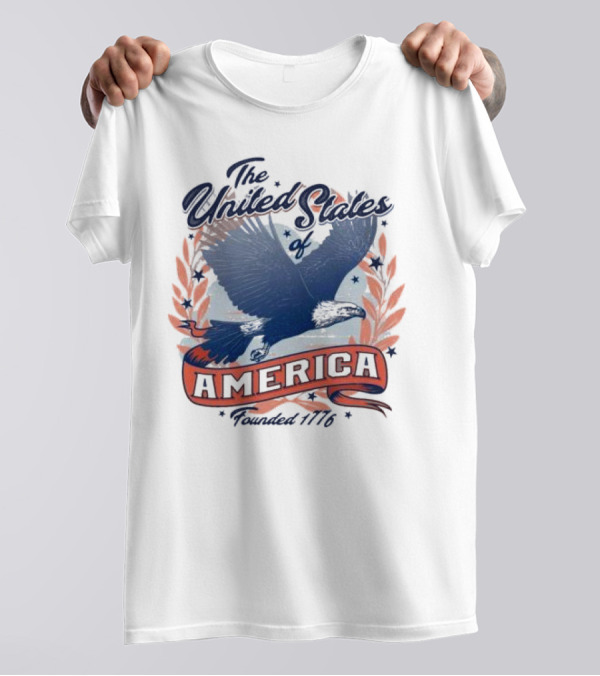The United States America Eagle Founded 1776 T-Shirt