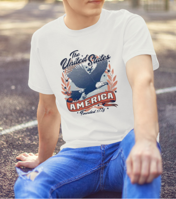 The United States America Eagle Founded 1776 T-Shirt