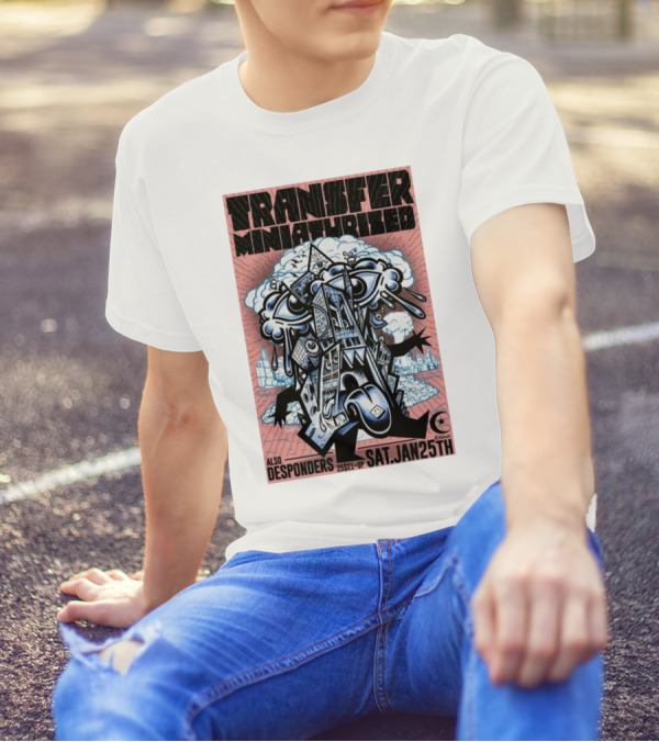 Transfer Miniaturized Casbah San Diego Jan 25th Also Desponders T-Shirt