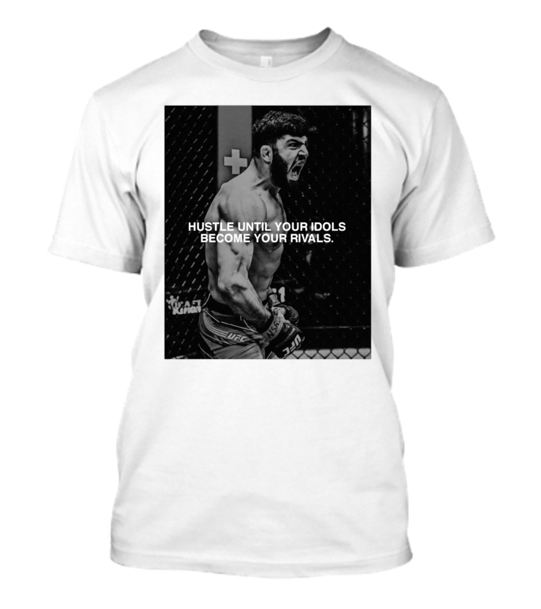 UFC 311 Kicks Off Tonight Hustle Until Your Idols Become Your Rivals T-Shirt