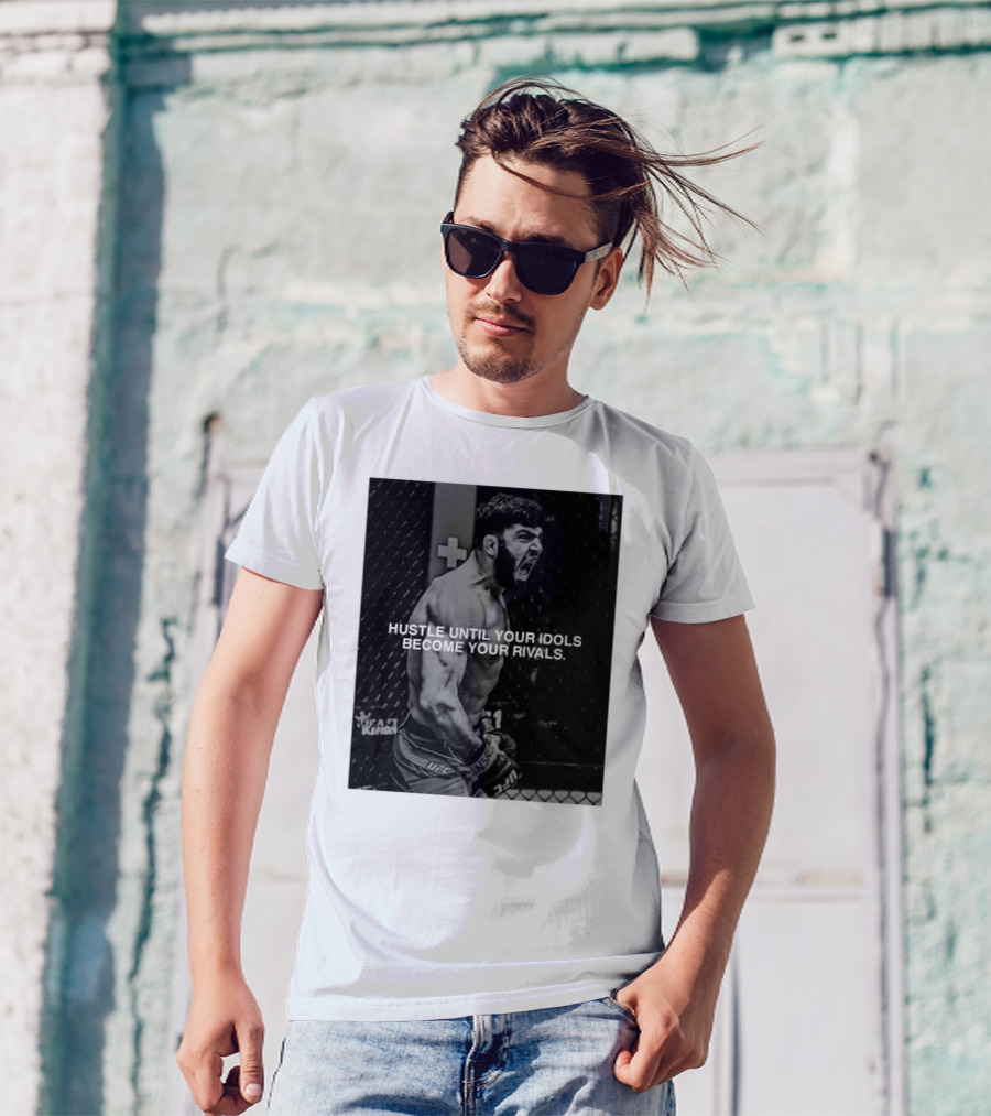 UFC 311 Kicks Off Tonight Hustle Until Your Idols Become Your Rivals T-Shirt