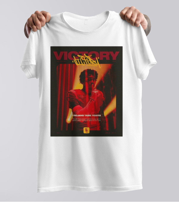 Victory USC Trojans Tame Tigers Season Opening Win Against LSU T-Shirt