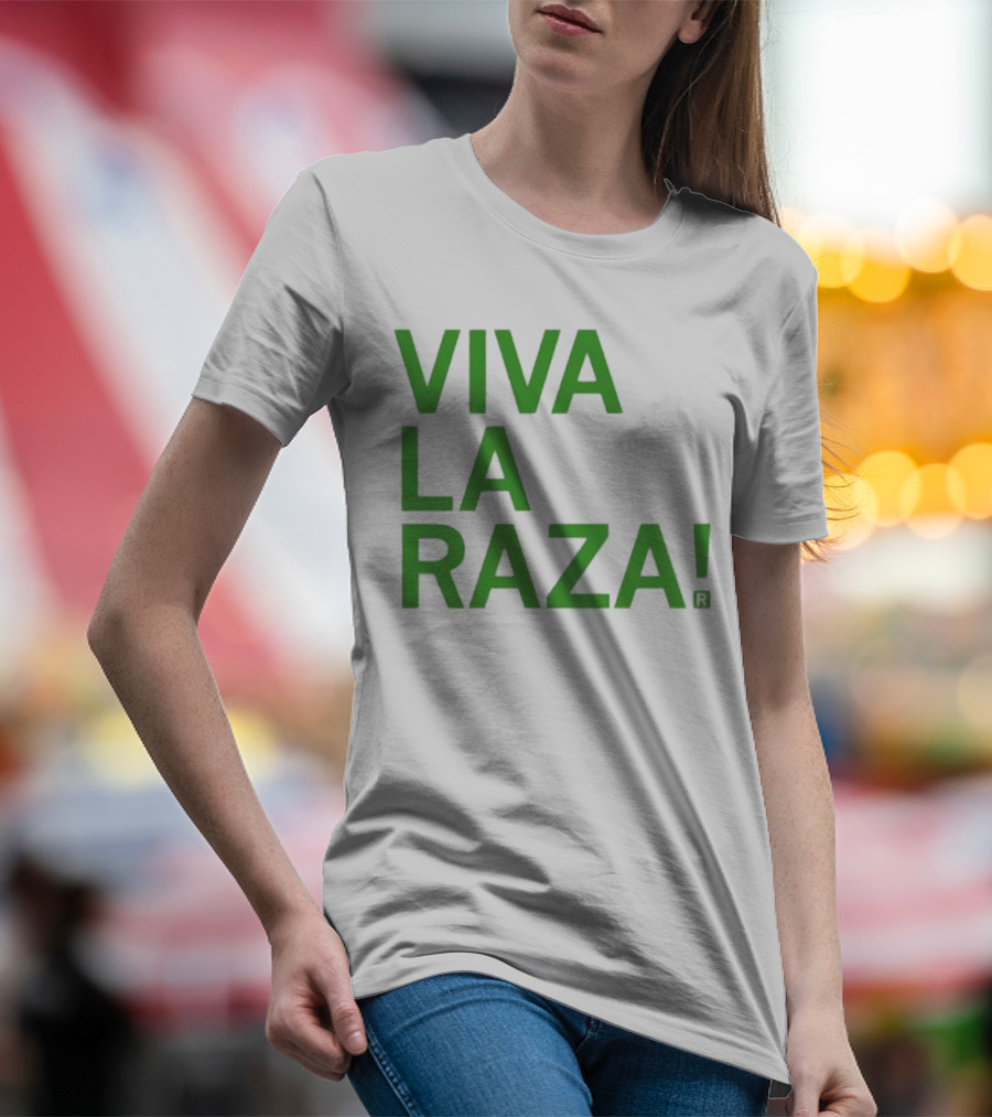 Viva La Raza Wrestling Catchphrase Tribute T-Shirt