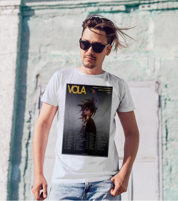 Vola Friend Of A Phantom North America Tour 2025 Dates And Locations T-Shirt