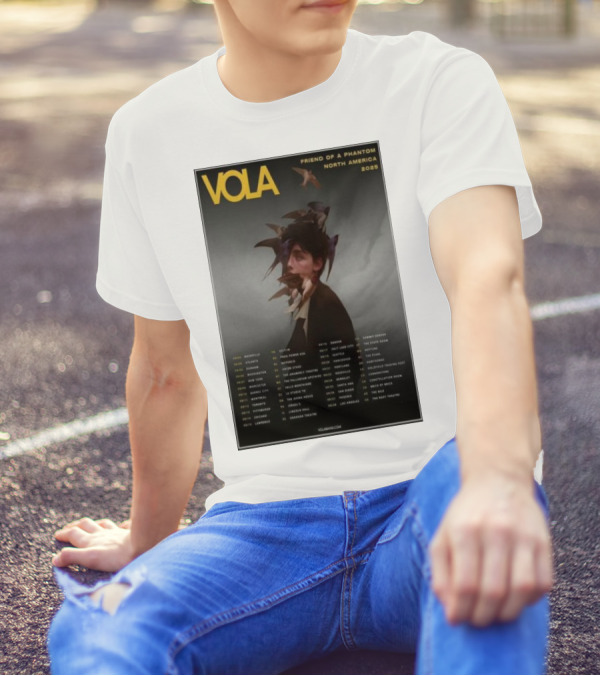 Vola Friend Of A Phantom North America Tour 2025 Dates And Locations T-Shirt