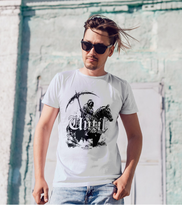 Snowboard Until The End Eternal Winter Trees T-Shirt