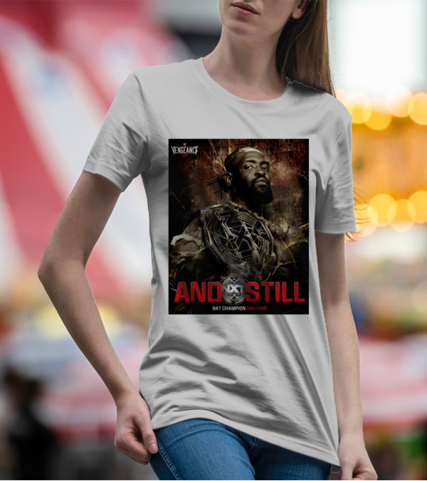 WWE Vengeance Day And Still NXT Champion Oba Femi NXT T-Shirt