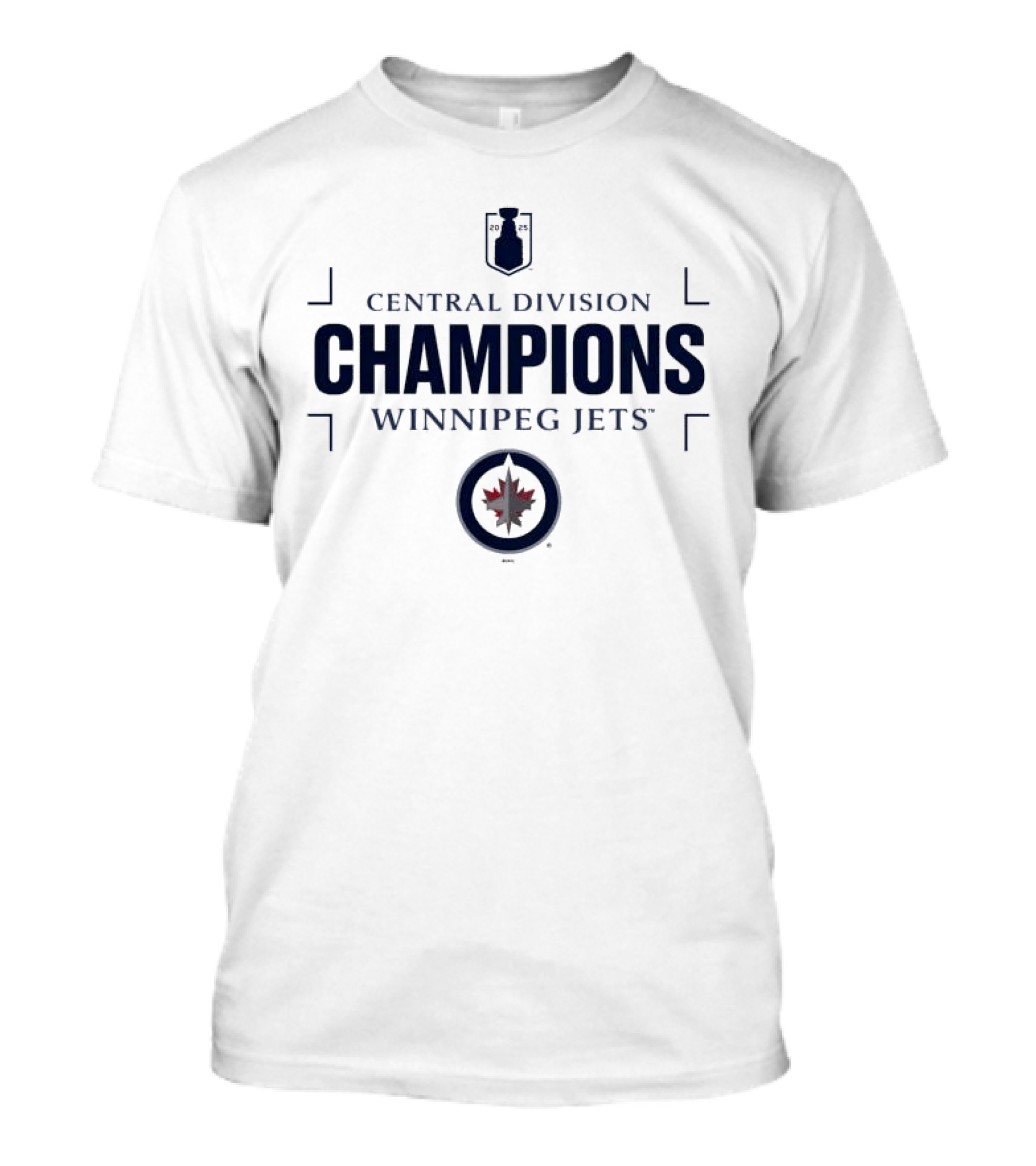 Winnipeg Jets Central Division Champions 2025 T-Shirt