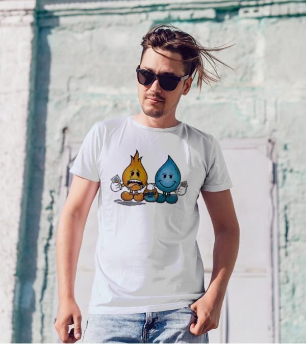 World Industries Wet Willy And Flame Boy World Pods T-Shirt