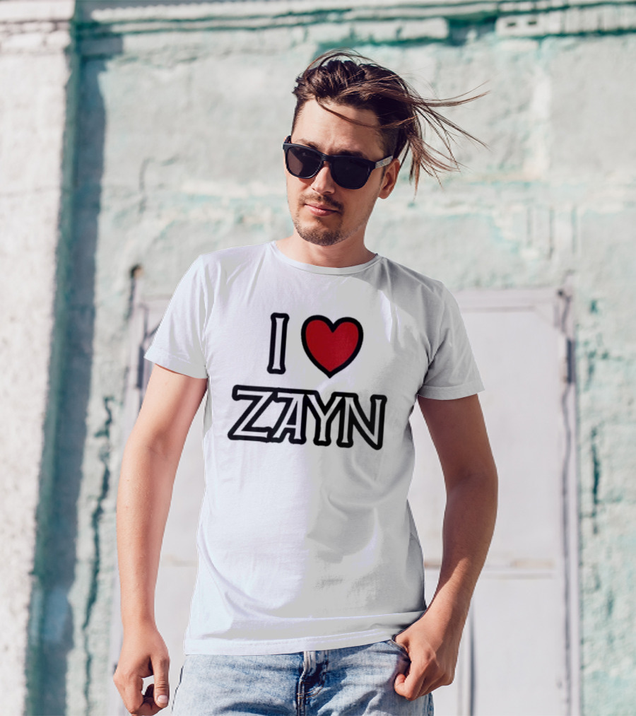 Zayn Squad Brasil I Love Zayn Ringer T-Shirt