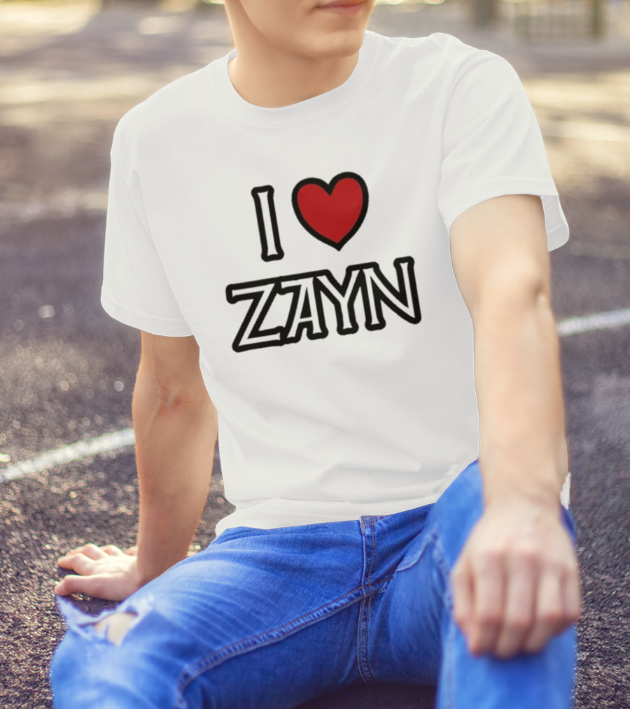 Zayn Squad Brasil I Love Zayn Ringer T-Shirt