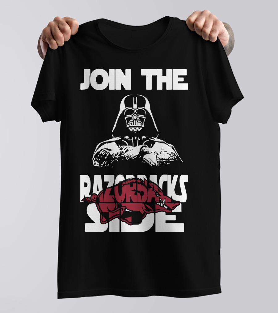 Join The Razorbacks Side T-Shirt