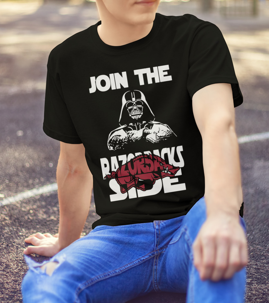 Join The Razorbacks Side T-Shirt